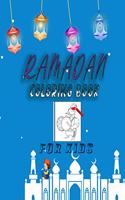 Ramadan coloring book for kids: Hilal coloring - mosques - Ramadan lanterns - prayer carpets - Islamic geometric shapes - pictures of Ramadan atmosphere. With a coloring book for M