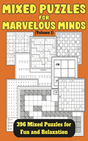Mixed Puzzles For Marvelous Minds (Volume 1)