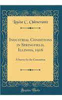 Industrial Conditions in Springfield, Illinois, 1916: A Survey by the Committee (Classic Reprint): A Survey by the Committee (Classic Reprint)