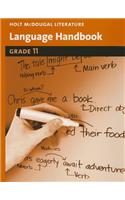 Holt McDougal Literature: Language Handbook Grade 11