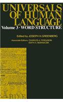 Universals of Human Language, Volume 3