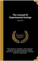 The Journal Of Experimental Zoology; Volume 29