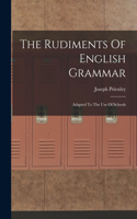 Rudiments Of English Grammar