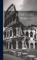 Livre Ii Des Annales