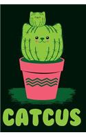 Cat Cactus Notebook Catcus
