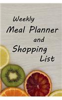 Weekly Meal Planner and Shopping List