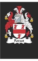 Forest: Forest Coat of Arms and Family Crest Notebook Journal (6 x 9 - 100 pages)