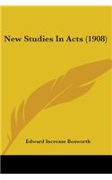 New Studies In Acts (1908)