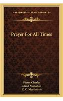 Prayer for All Times