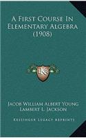 A First Course in Elementary Algebra (1908)