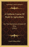 Uniform Course Of Study In Agriculture