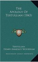 The Apology Of Tertullian (1843)