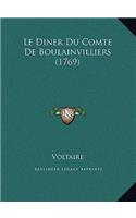 Le Diner Du Comte De Boulainvilliers (1769)