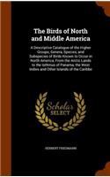 The Birds of North and Middle America