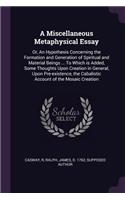 Miscellaneous Metaphysical Essay