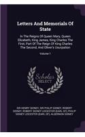 Letters And Memorials Of State