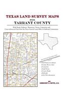 Texas Land Survey Maps for Tarrant County: (English)