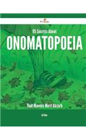 95 Secrets about Onomatopoeia That Mavens Must Absorb