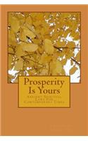 Prosperity Is Yours