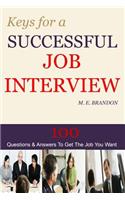 Keys For A Successful Job Interview