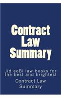 Contract Law Summary: Jid Eobi Law Books for the Best and Brightest