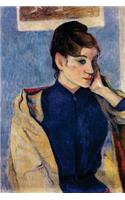 "Portrait of Madelaine Bernard" by Paul Gauguin - 1888: Journal (Blank / Lined)