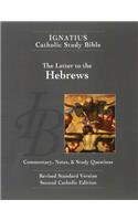 Ignatius Catholic Study Bible: Hebrews