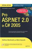 Pro ASP.NET 2.0 in C# 2005, Special Edition