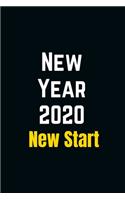 New Year 2020 New Start