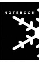 notebook: black Lined notebook Journal to Write Simple and elegant. 120 pages, and (6 x 9) inches in size