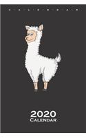 Llama Calendar 2020