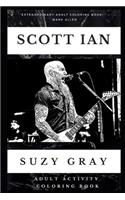 Scott Ian Adult Activity Coloring Book