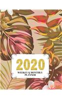 2020 Weekly & Monthly Planner
