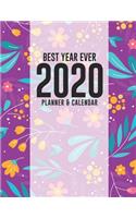 Best Year Ever 2020 Planner & Calendar