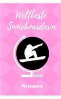 Weltbeste Snowboarderin Notizbuch