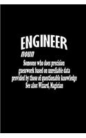 Engineer definition: Food Journal - Track your Meals - Eat clean and fit - Breakfast Lunch Diner Snacks - Time Items Serving Cals Sugar Protein Fiber Carbs Fat - 110 pag