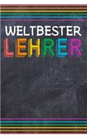 Weltbester Lehrer: Lehrer-Kalender im DinA 5 Format für Lehrerinnen sowie Lehrer Schuljahresplaner Organizer für Pädagoginnen und Pädagogen Notizen