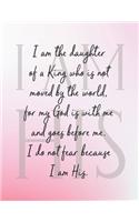 I am His, I am the Daughter of a King 2020 Weekly Planner for Women of Faith