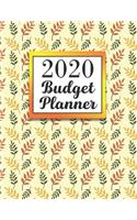 2020 Budget Planner: 8.5x11 Daily Weekly & Monthly Financial Expense Tracker And Bill Organizer With At A Glance Calendar Undated Book