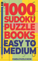 1000 Sudoku Puzzle Books Easy To Medium