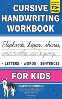 Cursive Handwriting Workbook for Kids