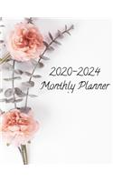 2020-2024 Monthly Planner: The Ultimate 5 year monthly planner 60 month agenda planner 8.5 X 11