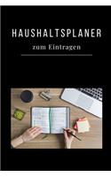 Haushaltsplaner Zum Eintragen: Haushaltsbuch - Kassenbuch A5 für Einnahmen & Ausgaben- Finanzplaner