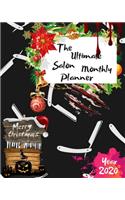 The Ultimate Merry Christmas Salon Monthly Planner Year 2020: Best Gift For All Age, Keep Track Planning Notebook & Organizer Logbook For Weekly And Monthly Purpose To Create, Schedule And Manage To Achieve You