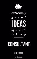 Notebook for Consultants / Consultant