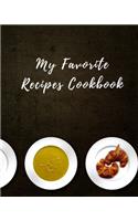 My Favorite Recipes Cookbook