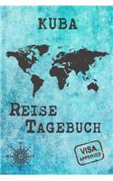 Kuba Reise Tagebuch: Notizbuch liniert 120 Seiten - Reiseplaner zum Selberschreiben - Reisenotizbuch Abschiedsgeschenk Urlaubsplaner