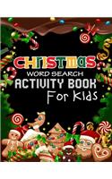 Christmas Word Search Activity Book for Kids