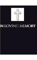 in loving memory funeral blank page Guest Book: in loving memory funeral blank page Guest Book