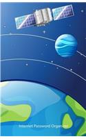 Internet Password Organizer: Astronomy (Password Journal), 120 pages with username and password, lined, no lined, sketchbook size 5.5"x8.5"